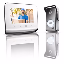 Description générale Le Visiophone Somfy V®350 est un système de gestion d'accès moderne qui vous permet de dialoguer avec vo ...