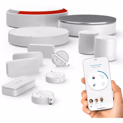Description générale Solution de sécurité connectée, complète et évolutive, la Home Alarm Essential Plus Integral est conçue  ...