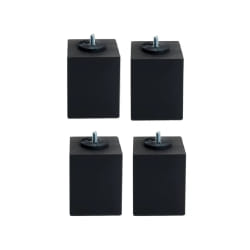 Merinos Pieds carrés - JK087890 - Noir