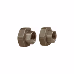 Présentation Lot de 2 raccords union en fonte Pour circulateur G1"1/2" (40/49) Sortie Femelle 1" (26/34) Thermador