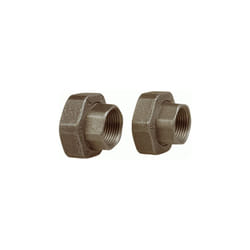 Thermador - Lot de 2 raccords union en fonte pour circulateur G1'1/2' (40/49) - sortie Femelle 1' (26/34)