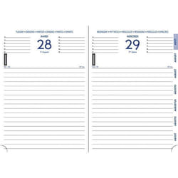 Agenda Scolaire - EXACOMPTA - Forum Linicolor - 12x17 cm - Bleu clair - Souple