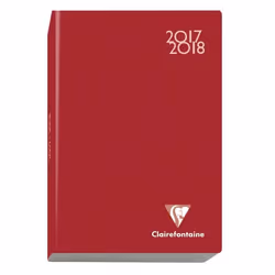 Agenda - EXACOMPTA - Forum 10x15 - Rouge - Souple - 1 jour par page