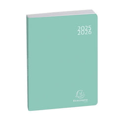 Agenda scolaire EXACOMPTA Soft Harmony vert 2025-2026
