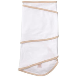 Couverture miracle en jersey de coton - RED CASTLE - Blanc/beige - Mixte - 0 mois
