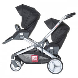 Red Castle Evolutwin Poussette tandem 2 siège(s) Noir