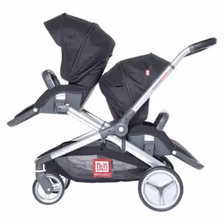 Red Castle Evolutwin Poussette tandem 2 siège(s) Noir