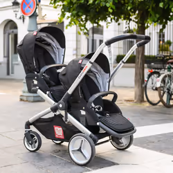Red Castle Evolutwin Poussette tandem 2 siège(s) Noir - Vue supplémentaire 6