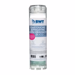 Description générale La cartouche anti-tartre et anti-corrosion BWT est conçue avec des cristaux de silicophosphate pour offr ...