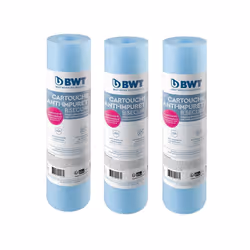 Description générale Le lot de 3 cartouches filtrantes BWT est conçu pour protéger votre installation de filtration d'eau. Fa ...