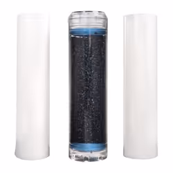 Pack de 3 cartouches de filtration pour systèmes d'eau de boisson sous-évier Affinage de l'eau de boisson et protection des m ...