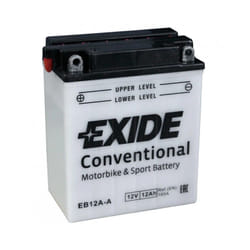 Exide - Batterie moto EB12A-A YB12A-A 12v 12ah 165A