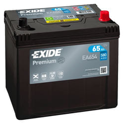 Exide Premium EA654 batterie de véhicule EFB (Enhanced Flooded Battery) 65 Ah 12 V 580 A Voiture