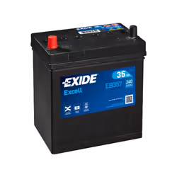 Batterie de démarrage Auto Tension : 12V Capacité 35Ah Intensité de démarrage (CCA EN) : 240A" Technologie CA / CA Compatible ...