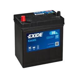 Batterie Exide Excell 12v 35ah 240a 187x127x220 +g Eb357