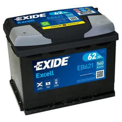 Exide EB621 batterie de véhicule Sealed Lead Acid (VRLA) 62 Ah 12 V 540 A Voiture