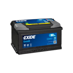 Exide - batterie excell LB4 12V 80AH 700A 315X175X175 +d EB802