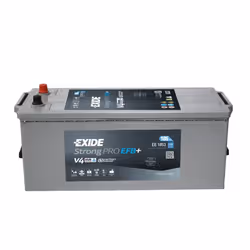 Exide StrongPRO EFB+, EFB (Enhanced Flooded Battery), 185 Ah, 12 V, 1100 A, Camion, Sans entretien