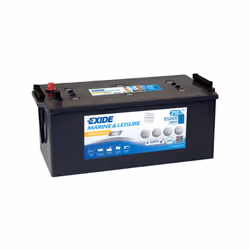 Batterie de marque EXIDE modèle ES2400 (type de bac: M16G ) Tension: 12V Intensitée: 1030A CCA Capacitée: 210Ah Dimensions: 5 ...