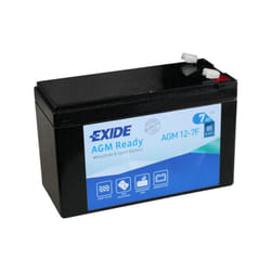 Batterie moto Exide AGM12-7F 12v 7ah 85A