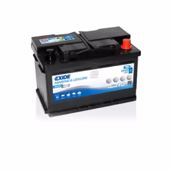 Tension 12V Technologie AGM Capacité 70Ah CCA EN 760A Dimensions 278x175x190mm Poids 20.6kg Marque Exide