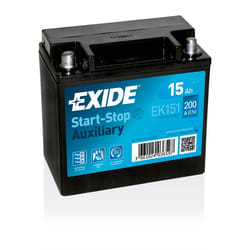 Exide EK151 batterie de véhicule Mat de verre absorbé 15 Ah 12 V 200 A Moto
