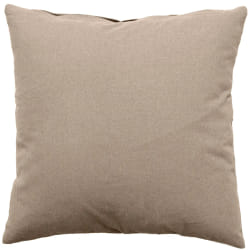 Toilinux Coussin Uni Taupe