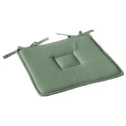 tolinux Galette de chaise Panama - Vert argile