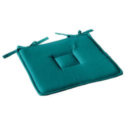 Galette de Chaise Panama Vert Emeraude