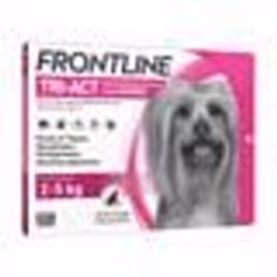 FRONTLINE TRI-ACT 2-5kg - 6 pipettes - TU