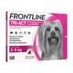 FRONTLINE TRI-ACT 2-5kg - 6 pipettes - TU