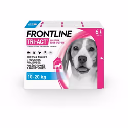 FRONTLINE TRI-ACT 10-20kg - 6 pipettes