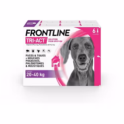 FRONTLINE TRI-ACT 20-40kg - 6 pipettes