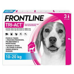 Frontline TRI-ACT Chiens 10-20 kg 3 Pipettes