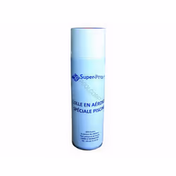 colle en spray superpro 500 ml pour les feutre de piscine sous liner. Compter 2 à 4 bombes pour 100 m2. colle en spray superp ...