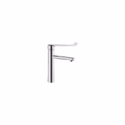 Mitigeur bec fixe 300/160 levier L215 Flex Pex Mitigeur pour lave-mains à poser sur céramique ou sur paillasse, avec levier m ...