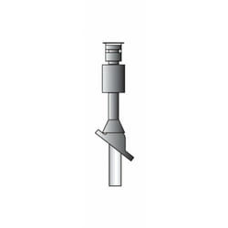 Terminal vertical 80/125 dy843 De Dietrich