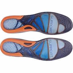 Sidas Cushioning Gel Support, Unisexe, Adulte, Semelle de support, Multicolore, S, Spéciale