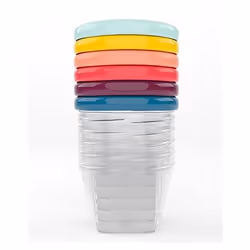 BabyMoov Babybowls 6oz, Bol, 0,177 L, Multicolore, Transparent, Polypropylène (PP), Dévissable, 177 ml
