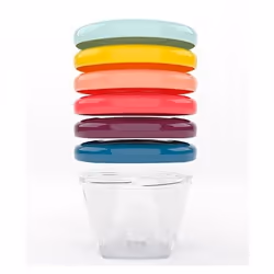 BabyMoov Babybowls 6oz Bol 0,177 L Multicolore, Transparent 6 pièce(s)