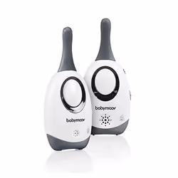 BabyMoov Simply Care Babyphone analogique 2 canaux Gris, Blanc - Vue supplémentaire 4