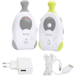 Badabulle B014010 babyphone Babyphone analogique 2 canaux Vert, Gris, Blanc