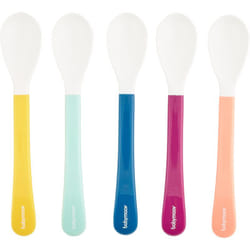 BabyMoov Toddler Spoons Cuillère pour enfants en bas âge Bleu, Rose, Violet, Jaune Polypropylène