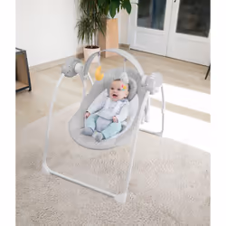 Badabulle B012303 balançoire pour bébé Siège de balançoire pour bébé 1 siège(s) Gris, Blanc