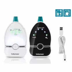 BabyMoov Easy Care Noir, Blanc