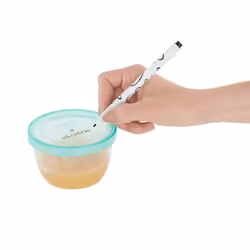 Badabulle B004304 pot pour bébé alimentaire Bleu, Rose, Transparent, Jaune