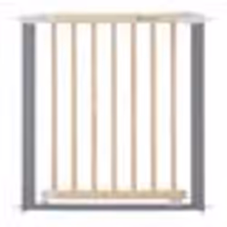 Badabulle Barrière de Sécurité Safe&Lock -73 à 815cm - Bois Métal - Garantie à vie