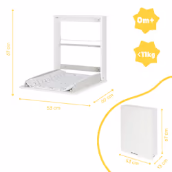 Badabulle TABLE À LANGER PLOUF