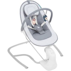 BabyMoov Balancelle Swoon Light chaises à bascule & trotteurs pour bébé Gris, Blanc