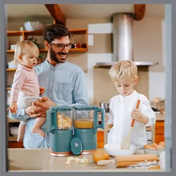 BabyMoov Nutribaby Glass 0,3 L Gris - Vue supplémentaire 4